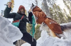 Hurtta Monsoon Coat II ECO koirantakki, 40-55cm, Desert