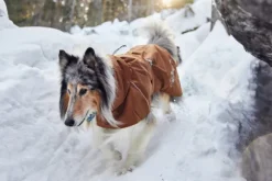 Hurtta Monsoon Coat II ECO koirantakki, 80 cm, Desert