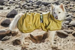 Hurtta Rainwear Mudventure Reflective Coat koiran sadetakki, 40-50 cm, Turmeric
