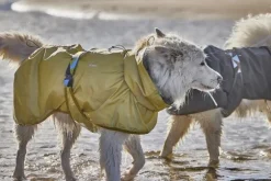 Hurtta Rainwear Mudventure Reflective Coat koiran sadetakki, 40-50 cm, Turmeric