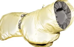 Hurtta Rainwear Mudventure Reflective Coat koiran sadetakki, 55-65 cm, Turmeric