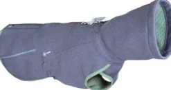 Hurtta Razzle Dazzle Midlayer koiran takki, 45-65 cm, harmaa/vihreä