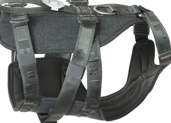 Hurtta Travel Harness ECO 10-20 kg koiran matkavaljaat, Blackberry