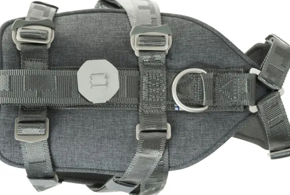Hurtta Travel Harness ECO 10-20 kg koiran matkavaljaat, Blackberry