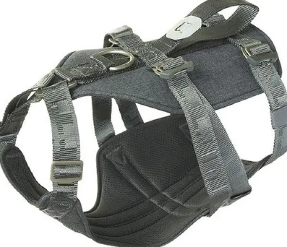 Hurtta Travel Harness ECO 10-20 kg koiran matkavaljaat, Blackberry