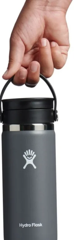HydroFlask Insulated Coffee Flex Sip termosmuki, 473 ml, tummanharmaa