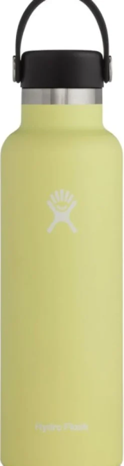 HydroFlask Insulated Standard Mouth Flex -juomapullo, 621 ml, keltainen