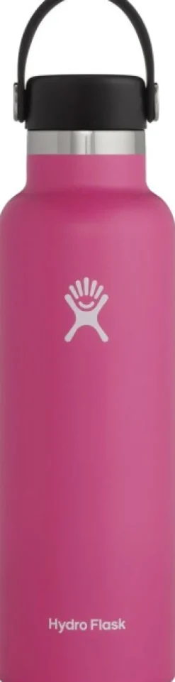 HydroFlask Insulated Standard Mouth Flex -juomapullo, 621 ml, roosa