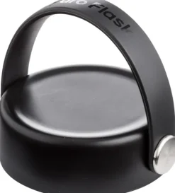 HydroFlask Insulated Wide Mouth Flex juomapullo, 1900ml, musta