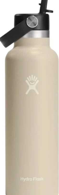 HydroFlask Standard Flex Straw 621 ml, juomapullo pillillä, Oat