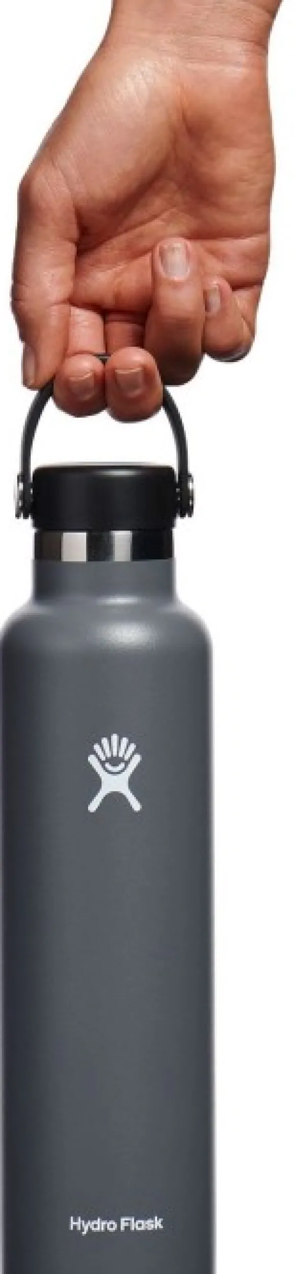Hydroflask Standard Flex juomapullo, 709 ml, tummanharmaa