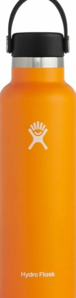 HydroFlask Standard Mouth Flex juomapullo, 621 ml, oranssi
