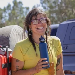 Hydroflask Std Flex Straw juomapullo pillillä, 621 ml, tummansininen