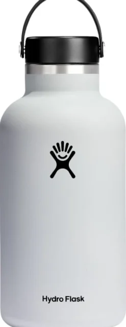 HydroFlask Wide Flex 1900 ml juomapullo, White