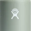 Hydroflask Wide Mouth Flex juomapullo, 946 ml, harmaavihreä