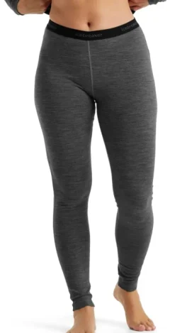 Icebreaker 200 Oasis Leggings naisten kerrastohousut, harmaa