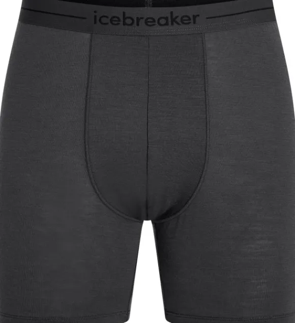 Icebreaker Anatomica Long Boxers bokserit, Black