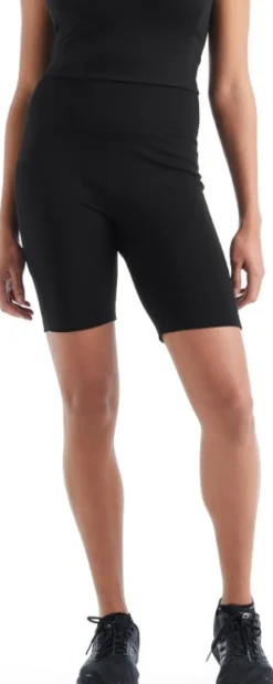 Icebreaker Fastray High Rise naisten shortsit, musta