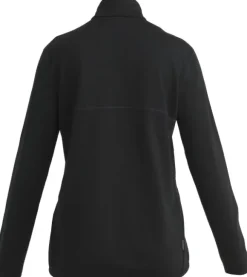 Icebreaker Mer 560 Realfleece Elemental II LS Z naisten välikerros, Black