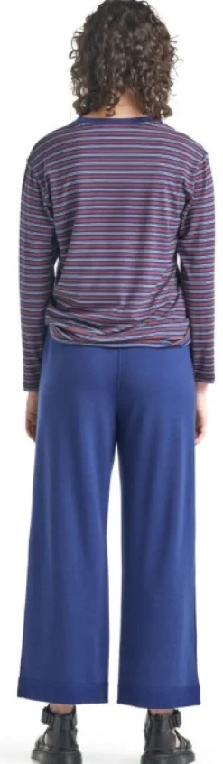 Icebreaker Merino Wide Pants naisten housut, sininen
