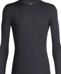 Icebreaker M's Everyday LS Crewe 175 Black