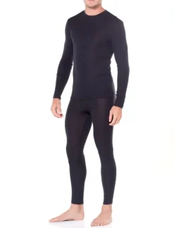 Icebreaker M's Everyday LS Crewe 175 Black