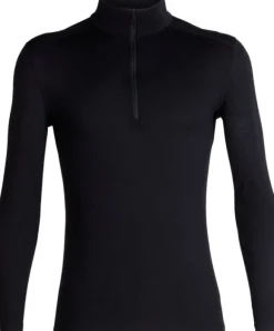 Icebreaker M's Oasis LS Half Zip 200 Black