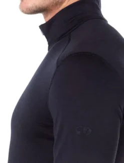 Icebreaker M's Oasis LS Half Zip 200 Black