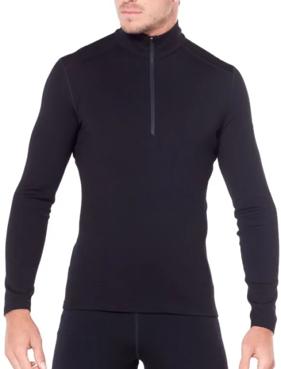 Icebreaker M's Tech LS Half Zip 260 Black