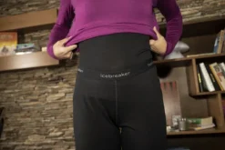 Icebreaker Oasis -naisten housut, musta