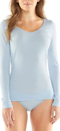 Icebreaker Siren LS Sweetheart naisten merinopaita, musta