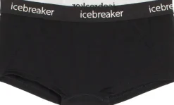 Icebreaker Sprite Hot Pants 150 naisten alushousut, musta