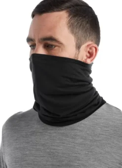 Icebreaker U Cool-Lite Flexi Chute tuubihuivi, musta