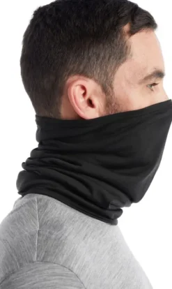 Icebreaker U Cool-Lite Flexi Chute tuubihuivi, musta