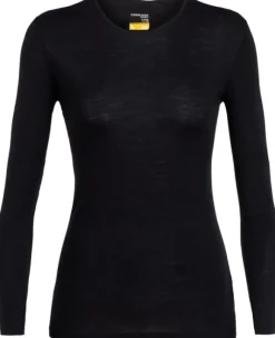 Icebreaker W's Everyday LS Crewe 175 Black