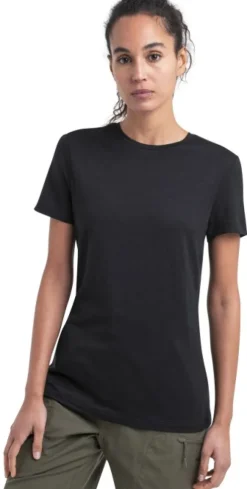 Icebreaker W's Merino 150 Tech Lite III SS Tee Black