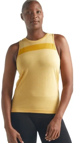 Icebreaker W's Motion Seamless Tank Safflower Hthr
