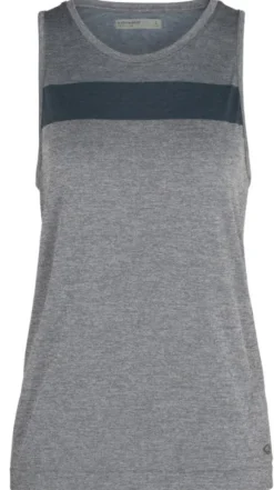 Icebreaker W's Motion Seamless Tank Serene Blue Hthr