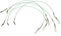 IFISH No-Twist teräsperuke turvakoukulla, eri kokoja