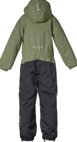 Isbjörn Penguin Snowsuit Kids lasten talvihaalari, maastonvihreä