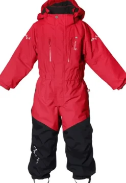 Isbjörn Penguin Snowsuit Kids lasten talvihaalari, punainen