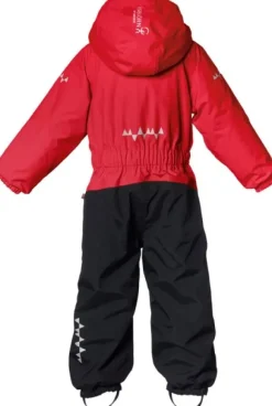 Isbjörn Penguin Snowsuit Kids lasten talvihaalari, punainen
