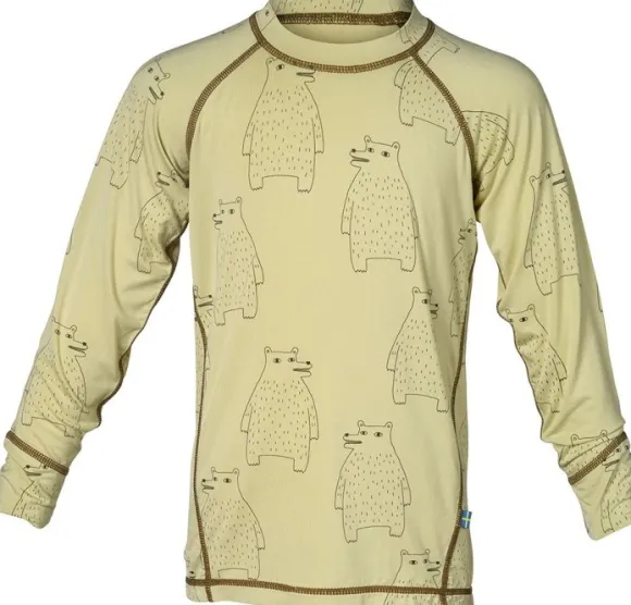 Isbjörn Polarbear Set Baselayer Kids Forest Dew