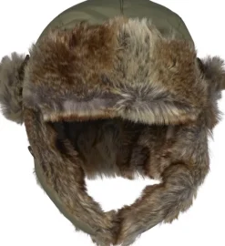 Isbjörn Squirrel Winter Cap lasten talvilakki, maastonvihreä