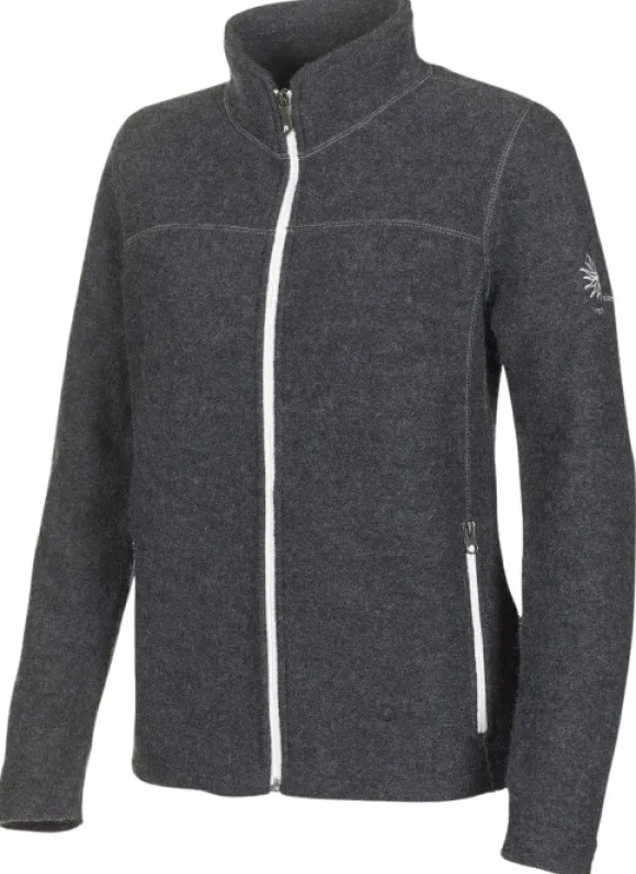 Ivanhoe Beata Full Zip naisten paita, Graphite Marl
