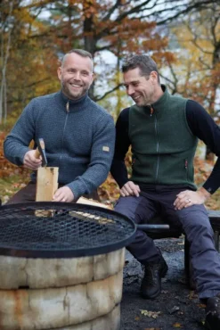 Ivanhoe M'S Dante Vest Graphite Marl