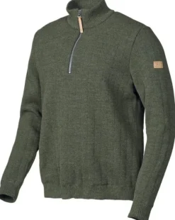 Ivanhoe M'S Hugo Half Zip Wb Loden Green
