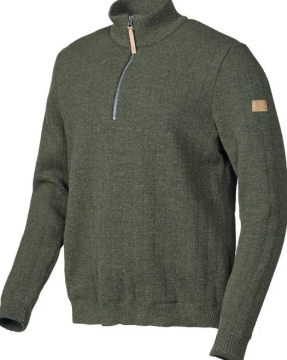 Ivanhoe M'S Hugo Half Zip Wb Loden Green