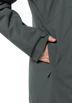Jack Wolfskin Heidelstein Insulated Jacket naisten takki, Slate Green