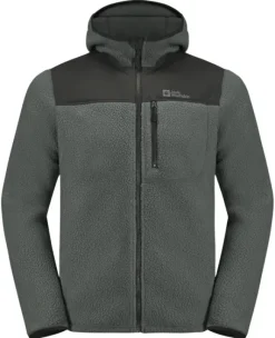 Jack Wolfskin Kammweg Pile FZ fleecetakki, Slate Green